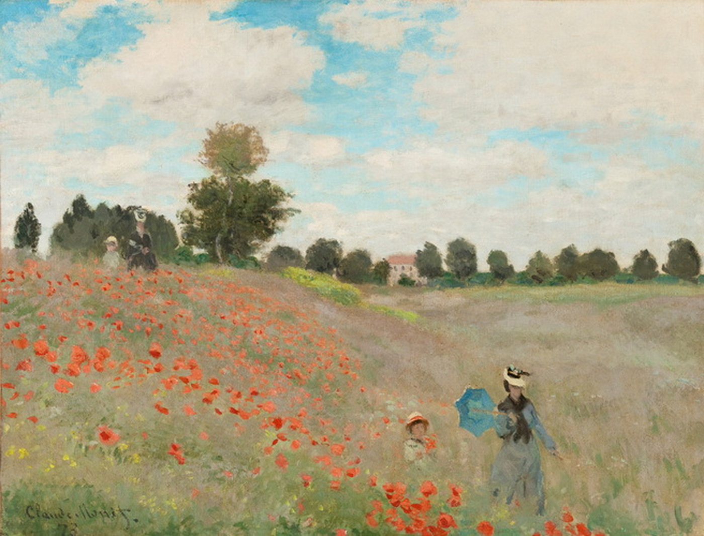 D19 monet coquelicots